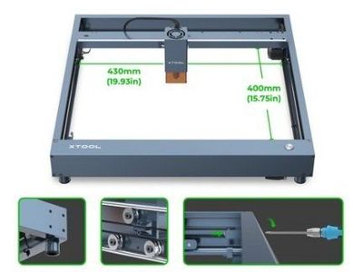 BRAND NEW xTool D1 Pro 5W Laser Engraver + Portable Enclosure Bundle (Factory Sealed)