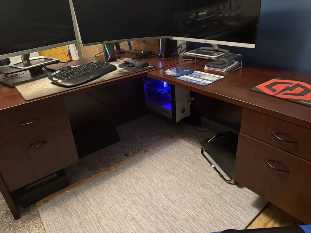 L Shaped Executive Desk
