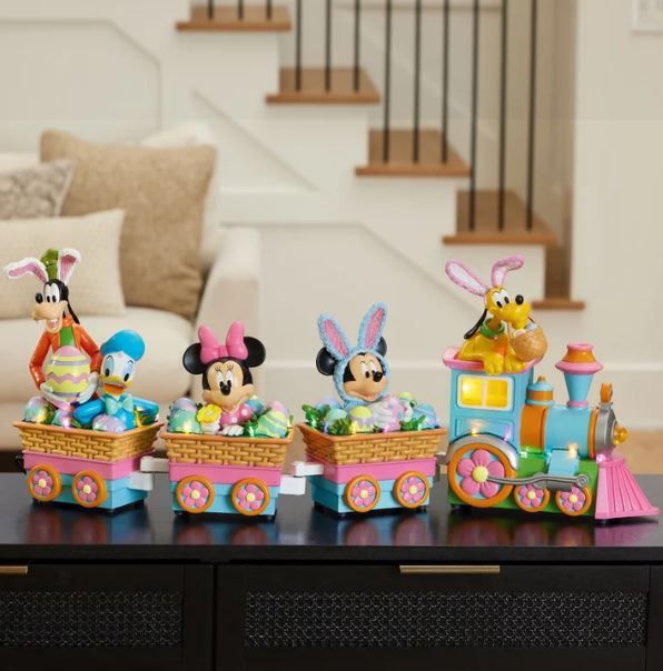 Disney Spring Train, NM-25867AA 4-piece Set with Lights and Music 1851631 #105530