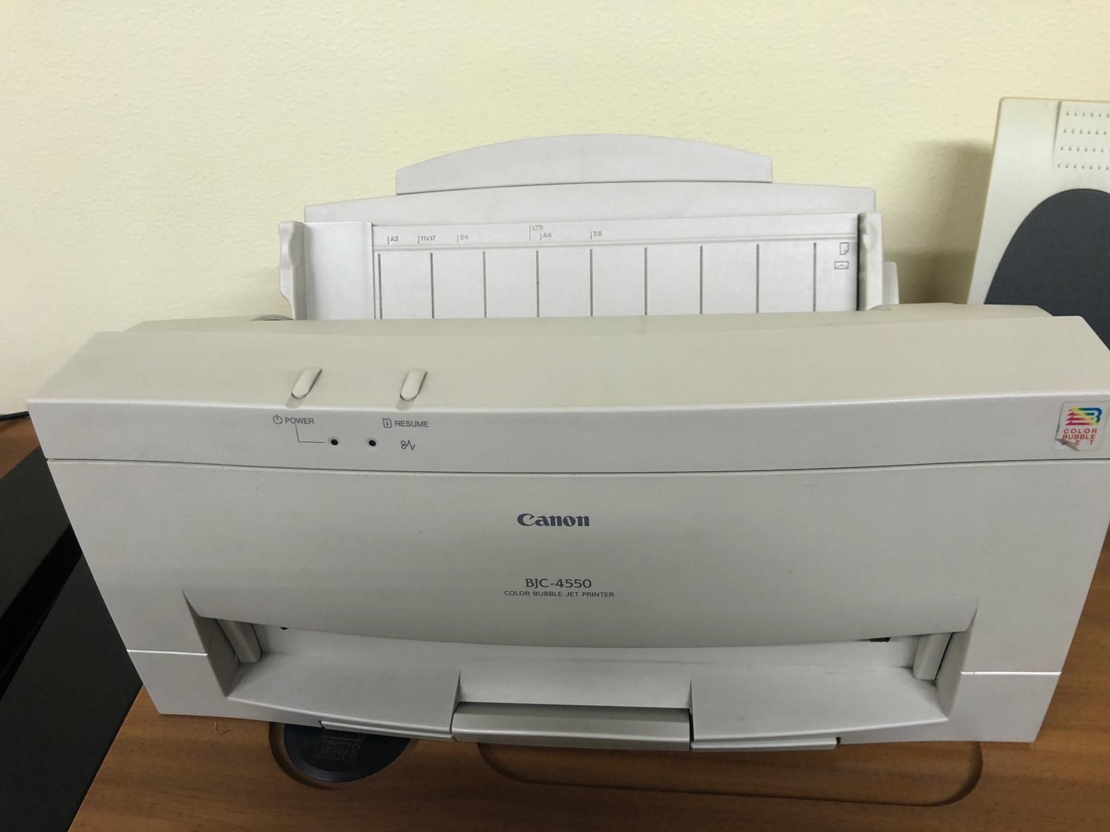 Searching for Old Canon BJC4550 Inkjet Printer BJC 4550