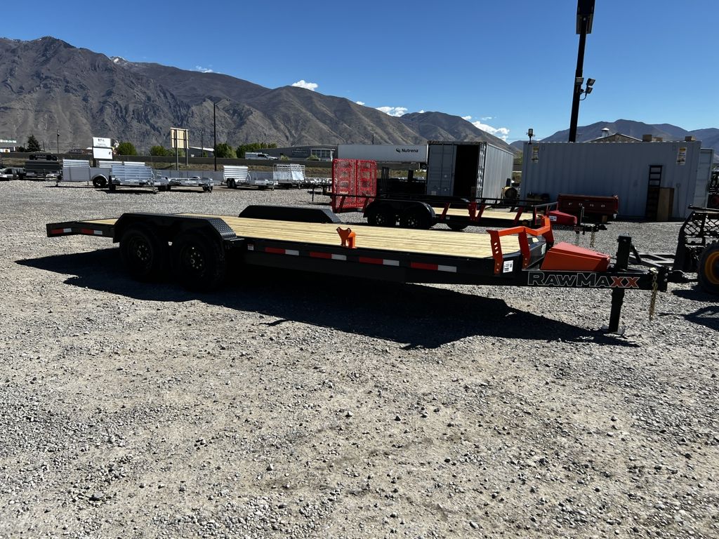 2026 RawMaxx 7x22 ECX 6 Channel Equipment Flatbed"