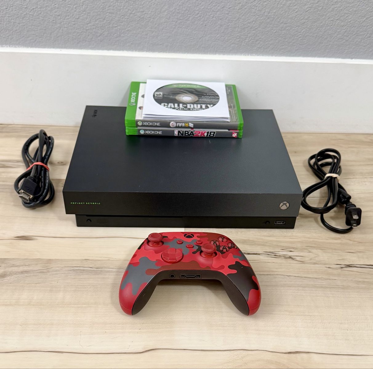 Xbox One X Project Scorpio Edition Bundle