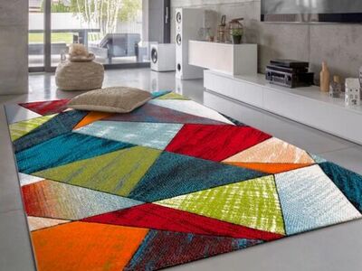 NEW - 6'7" x 9'6" Area Rug - Multi Color