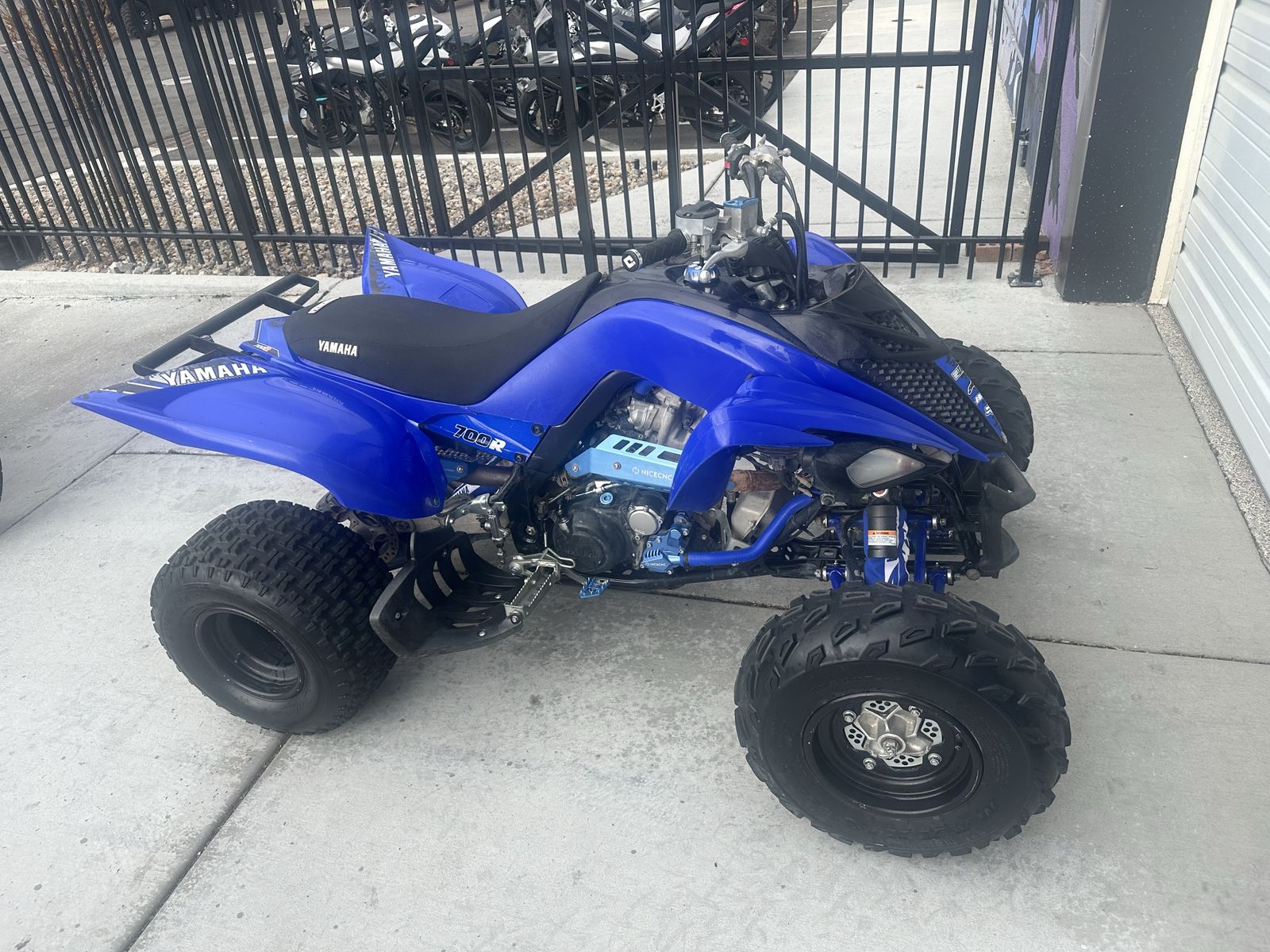 2109 Yamaha Raptor 700R ATV Blue, High Performance Quad