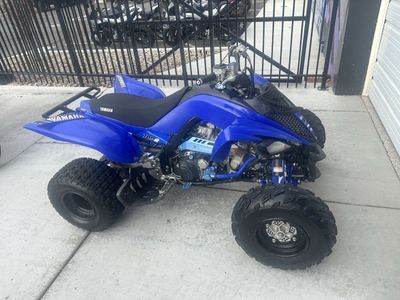 2109 Yamaha Raptor 700R ATV Blue, High Performance Quad