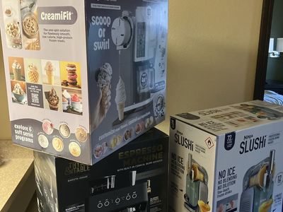 Ninja slushi and ice cream machine also a espresso
