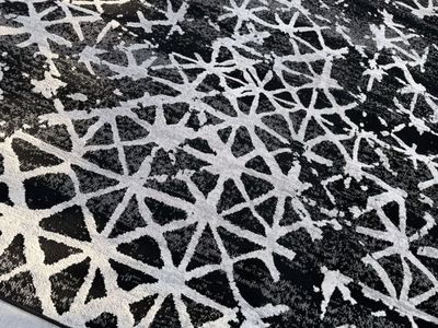 Black And White Area Rug