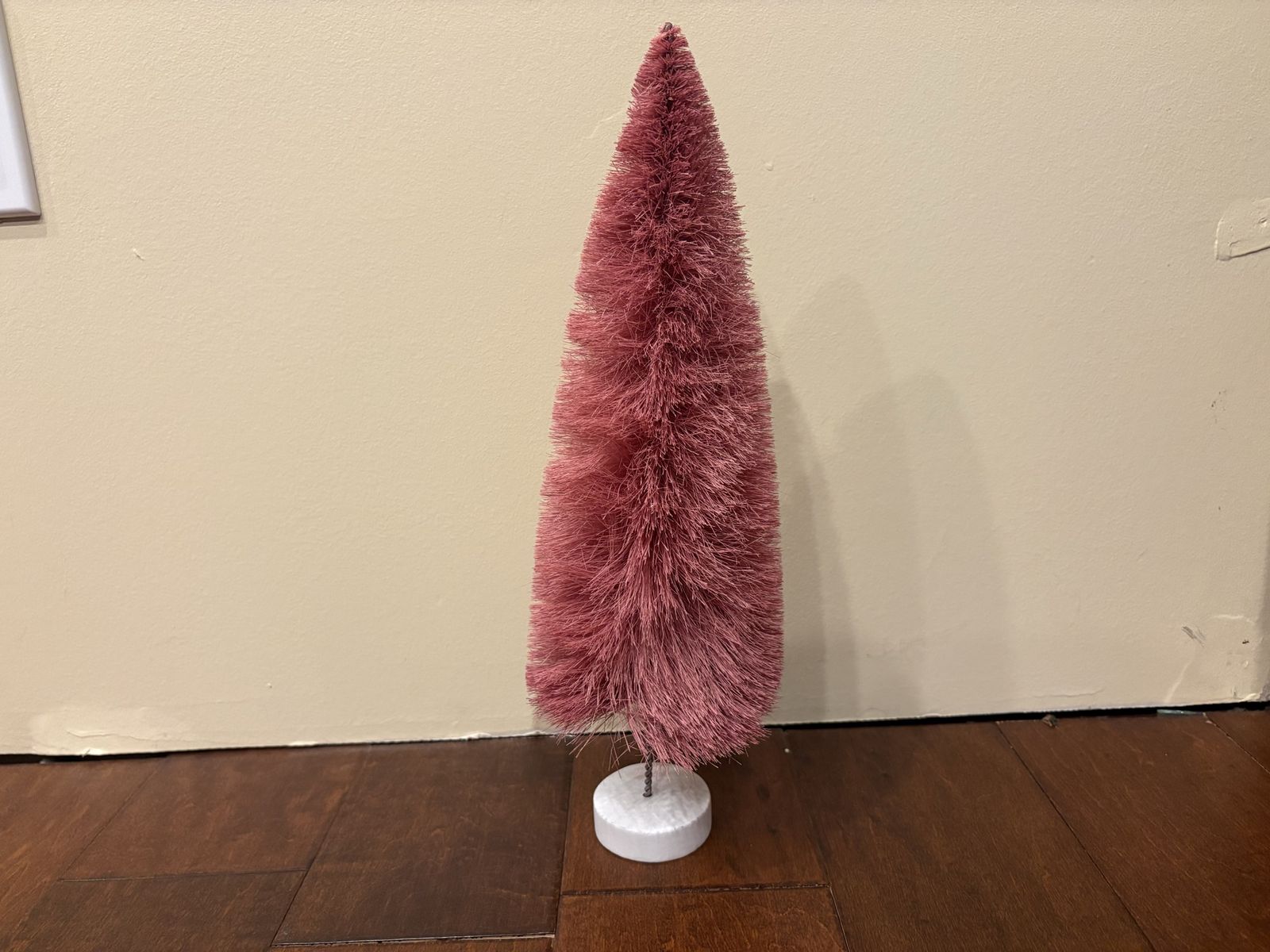 New Pink Bristle Bottle Brush over 14 Inches Tall