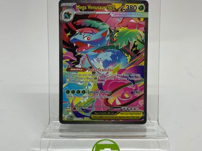 Pokémon TCG ME01: Mega Evolution Mega Venusaur ex 177/132 English Ungraded