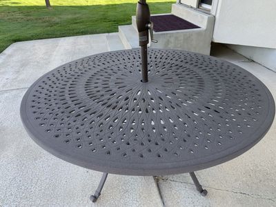 Patio Cast Aluminum Table