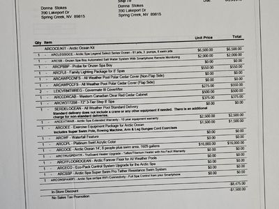 Artic Spa 14 ft swim spa