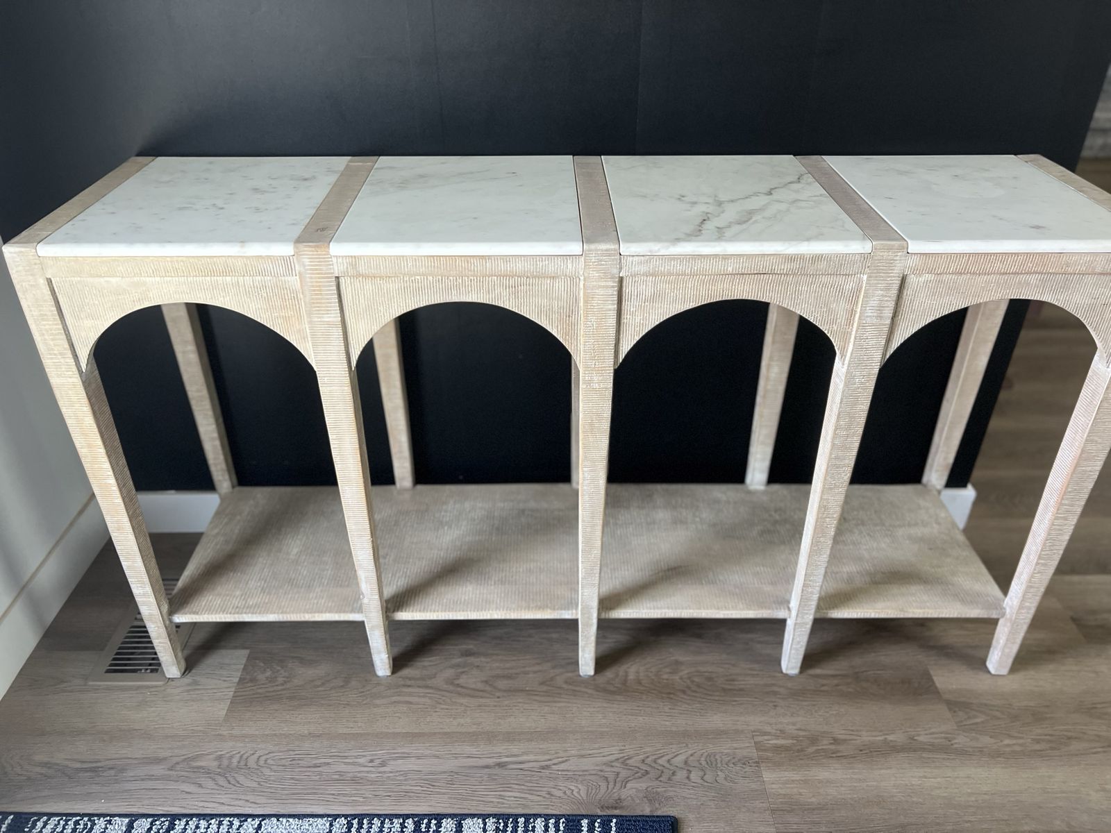 Entry way table-Marble top