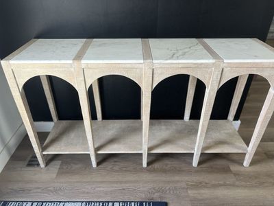 Entry way table-Marble top