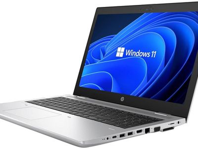 HP ProBook 650 G4 Laptop with intel i5 8-Core 15.6" Screen, 8GB DDR4, 500GB HD DVDRW, Windows 11 #106020