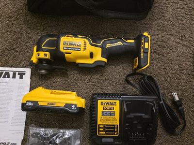 New DEWALT ATOMIC 20V MAX Oscillating Multi Tool Kit