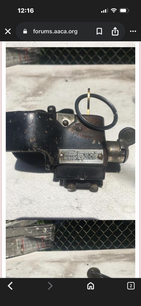 Wanted Old Studebaker Bracket And Ingition Key