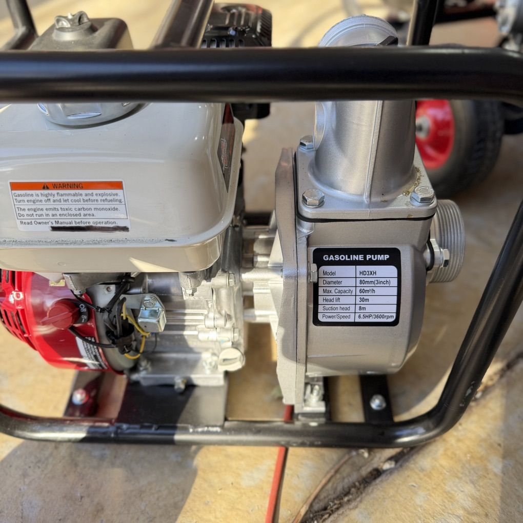 PUMP  WATER AND TRASH