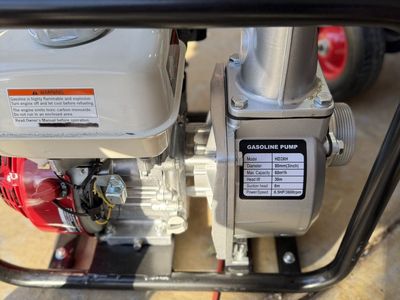 PUMP WATER AND TRASH