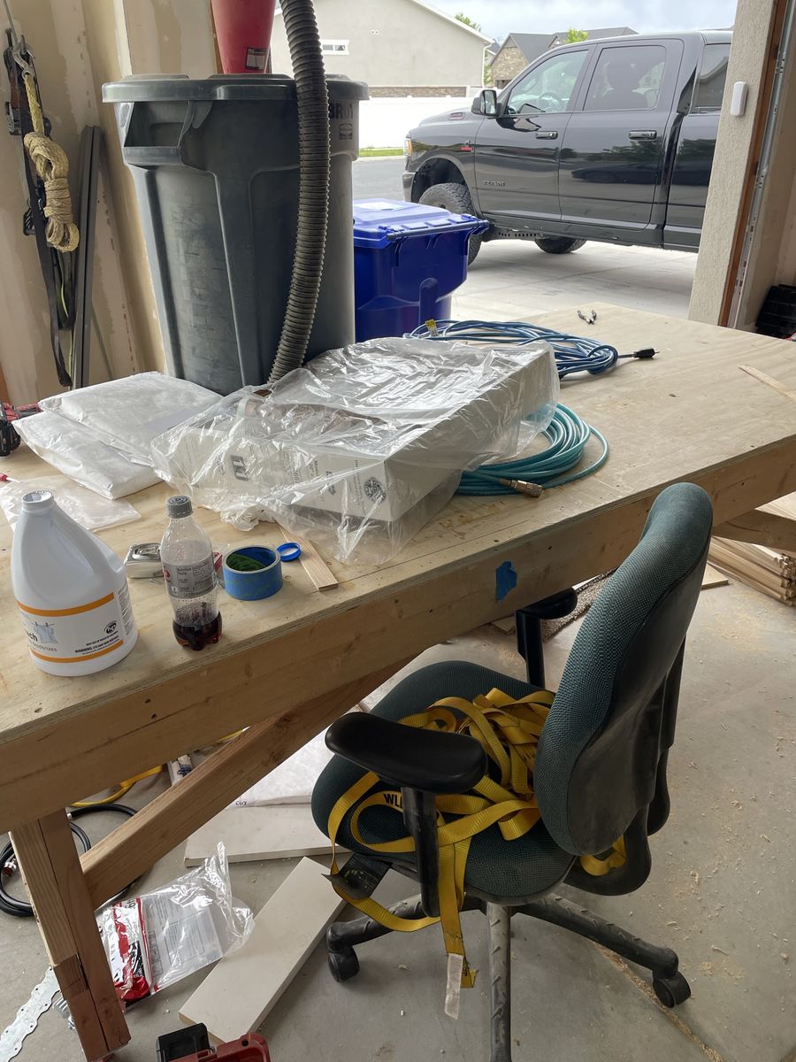 Wood working table