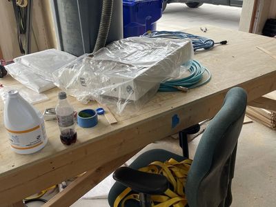 Wood working table