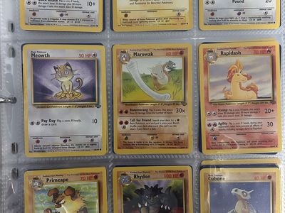 76 vintage WOTC jungle Pokemon cards