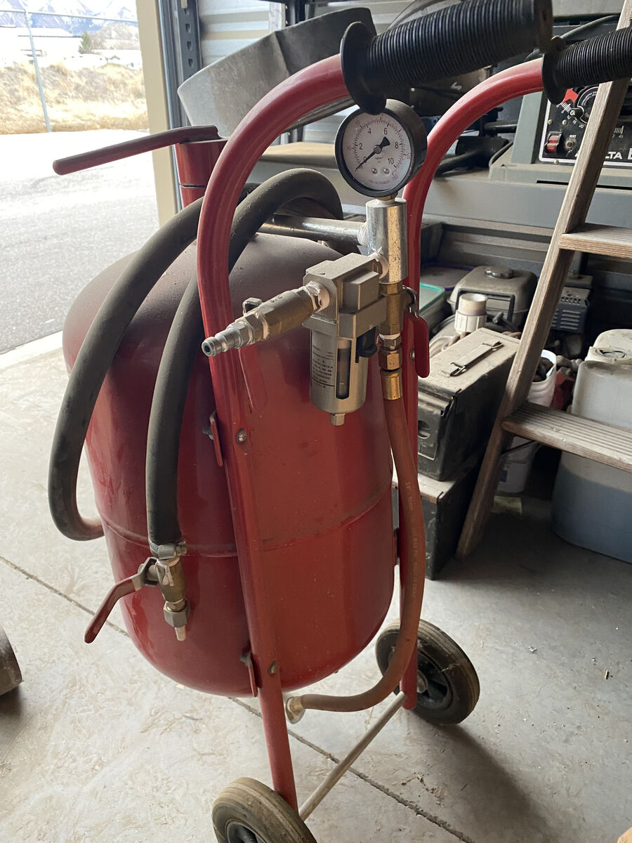 40 lb sand blaster