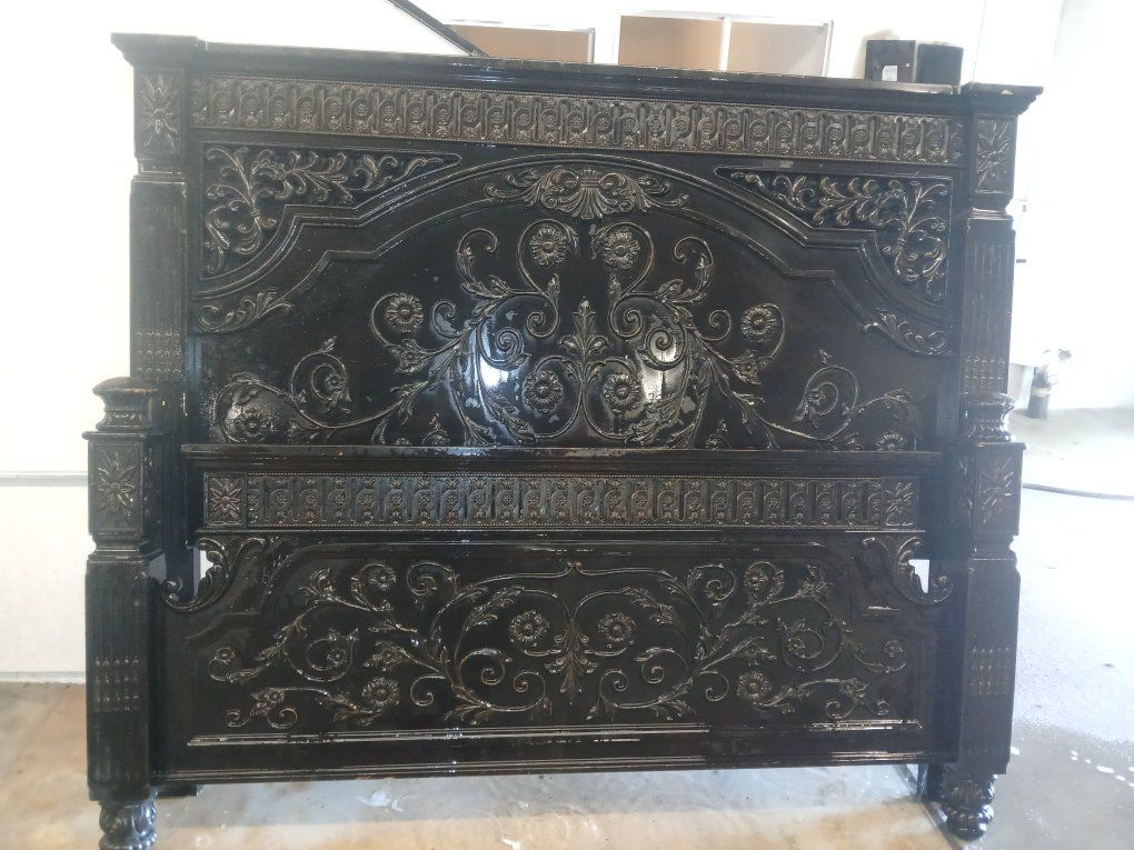California king ashley head and footboard