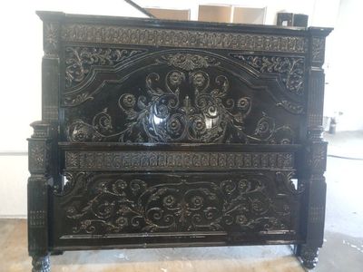 California king ashley head and footboard