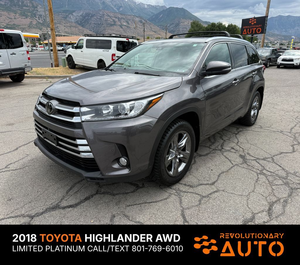 2018 Toyota Highlander Limited Platinum