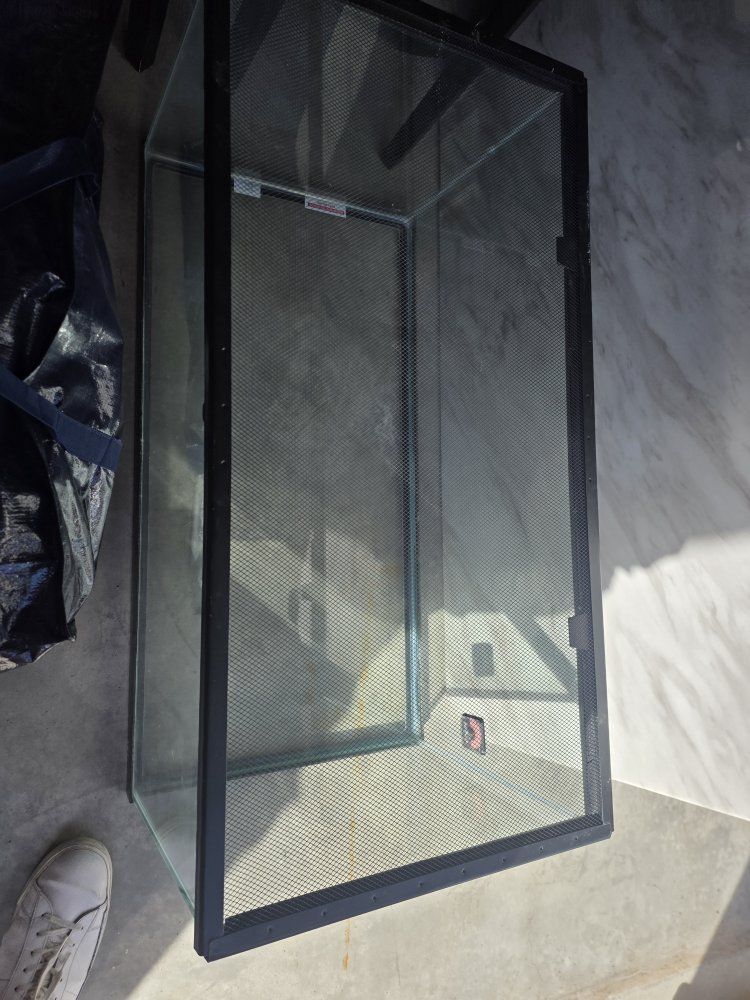 40 Gallon Glass Terrarium with Screen Top