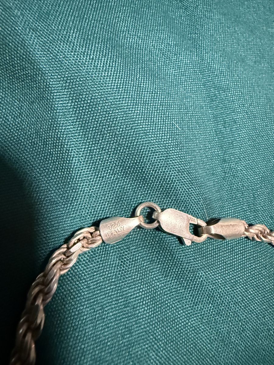 Big Silver Rope Chain
