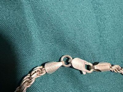 Big Silver Rope Chain