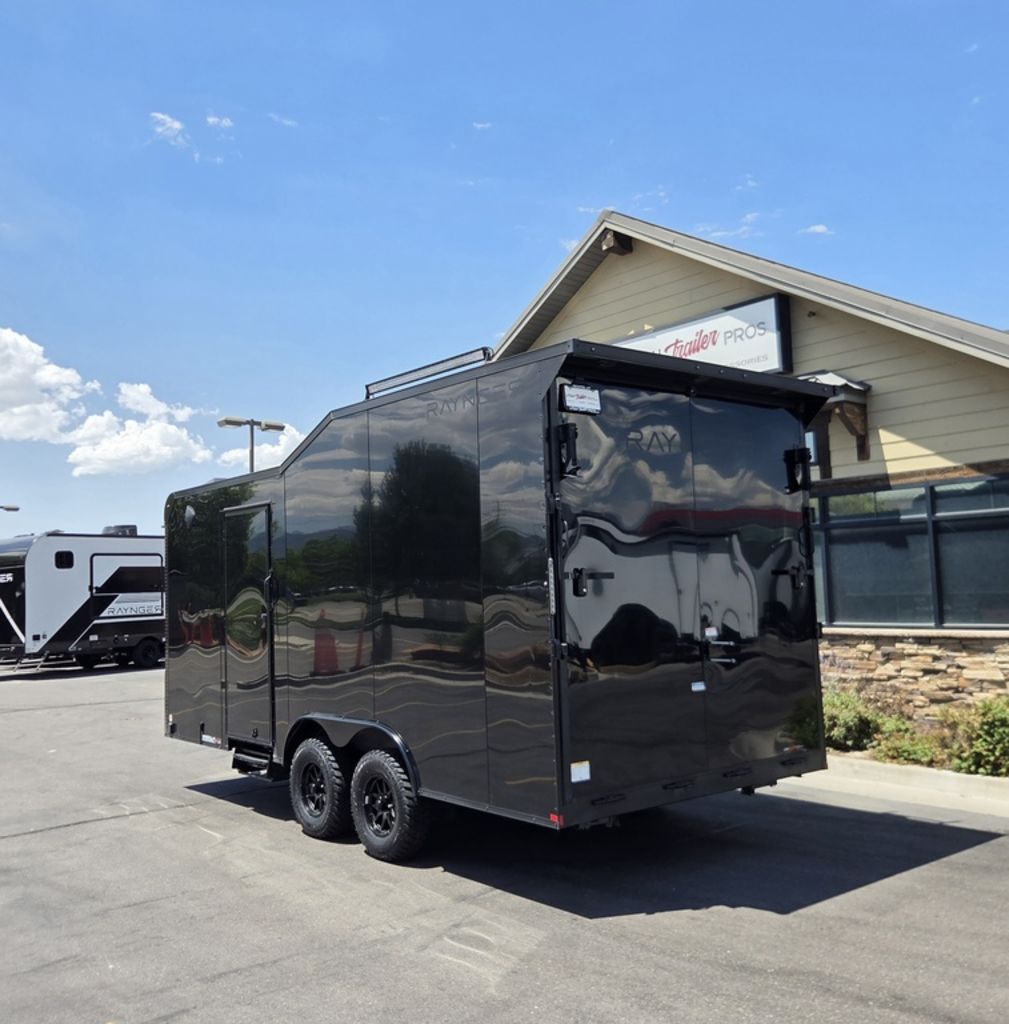 2026 RAYNGER 8x18 / 8.5x18 Off Road Toy Hauler Travel Trailer Enclosed Cargo UTV/ATV Pkg New