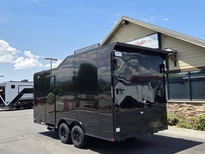2026 RAYNGER 8x18 / 8.5x18 Off Road Toy Hauler Travel Trailer Enclosed Cargo UTV/ATV Pkg New