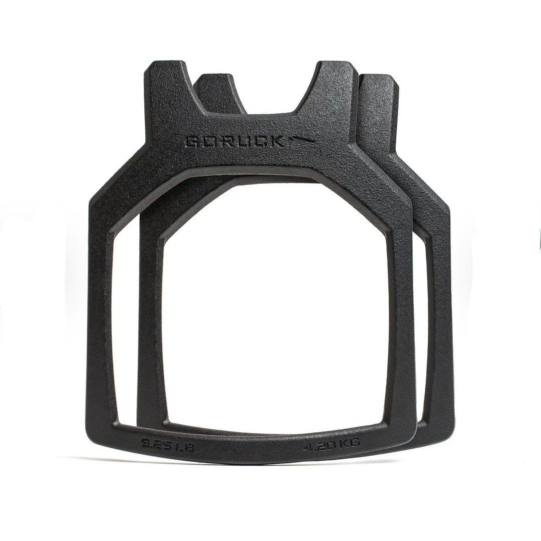 NEW- GO RUCK Curved Vest Plate Set (18.5lb)