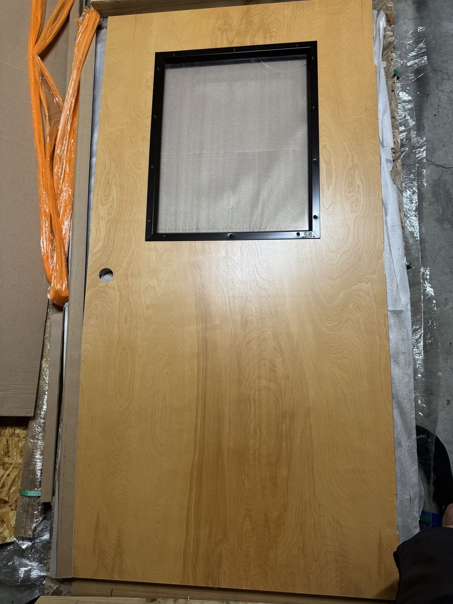Commercial door 90 minute fire rating