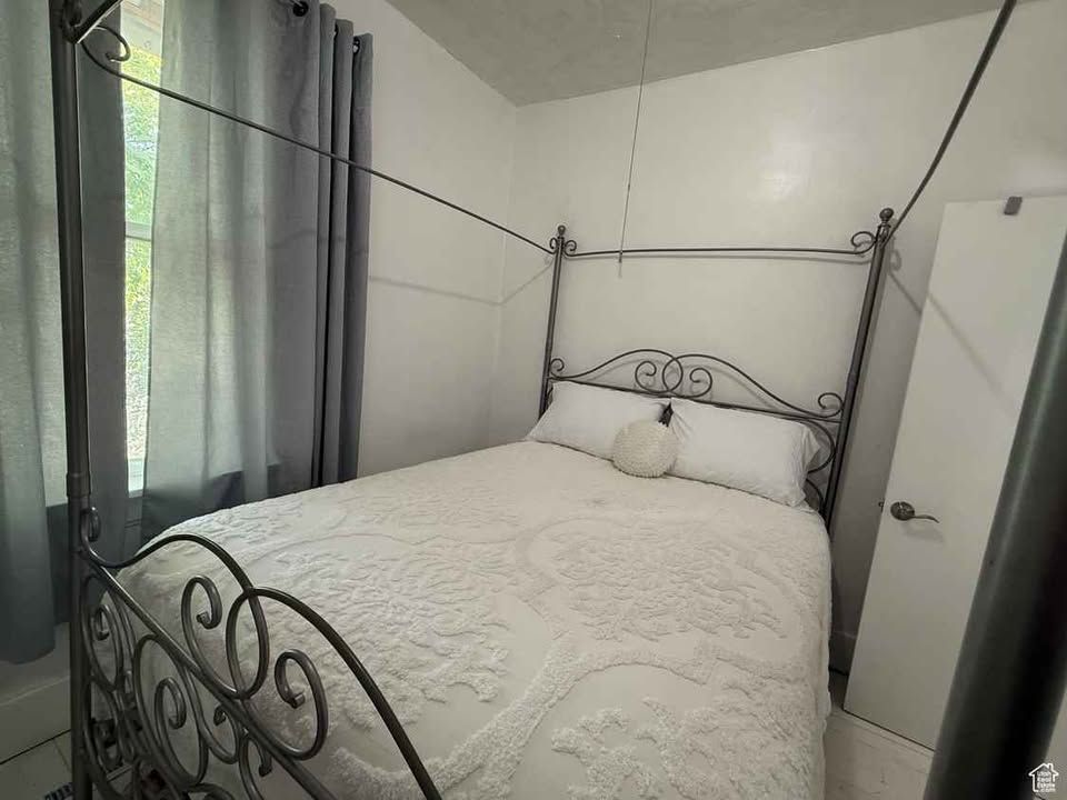 Bedroom / Bathroom on main level in home.