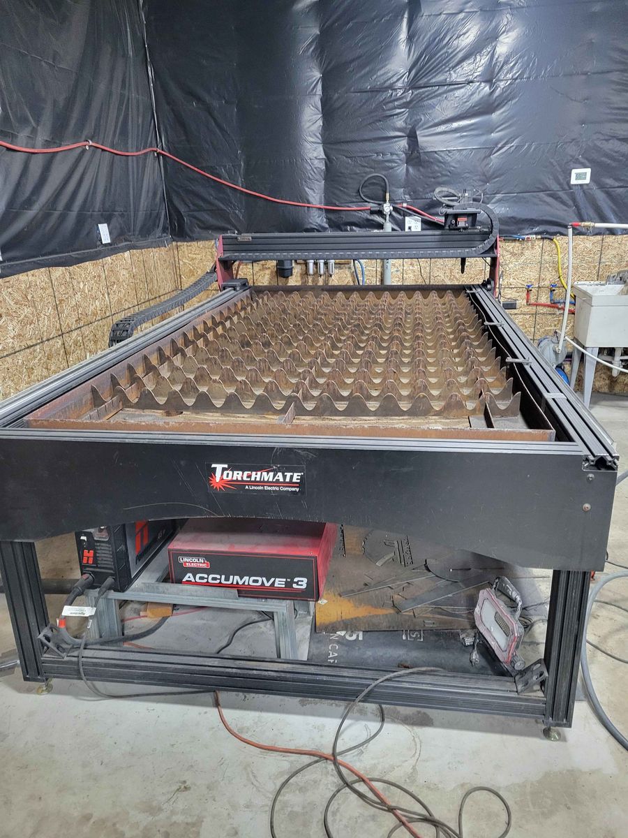 Lincoln Torchmate 4x8 Plasma Cutting Table