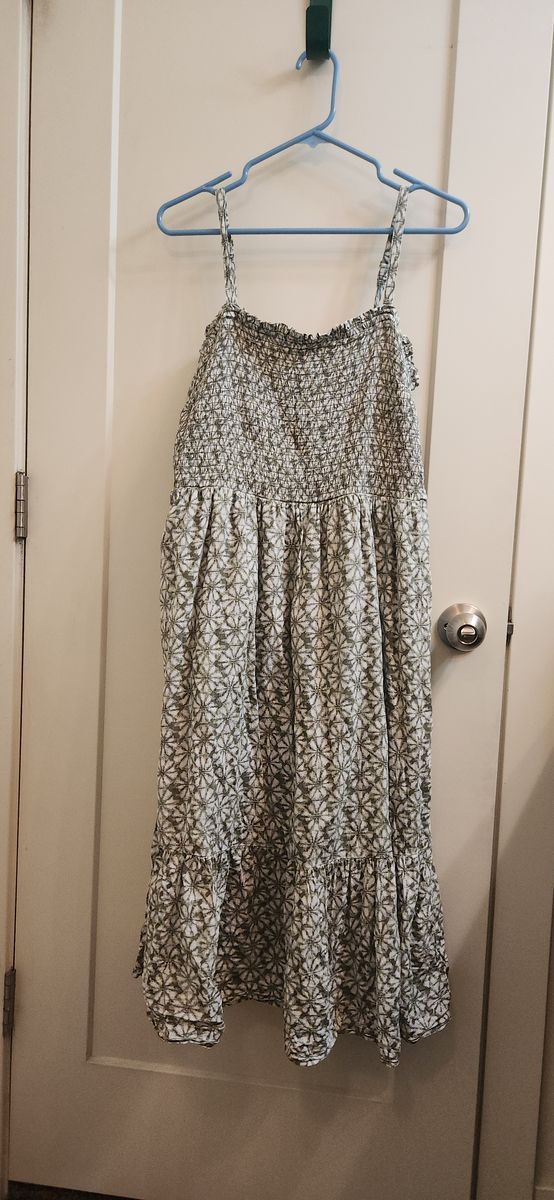 Little green summer dress