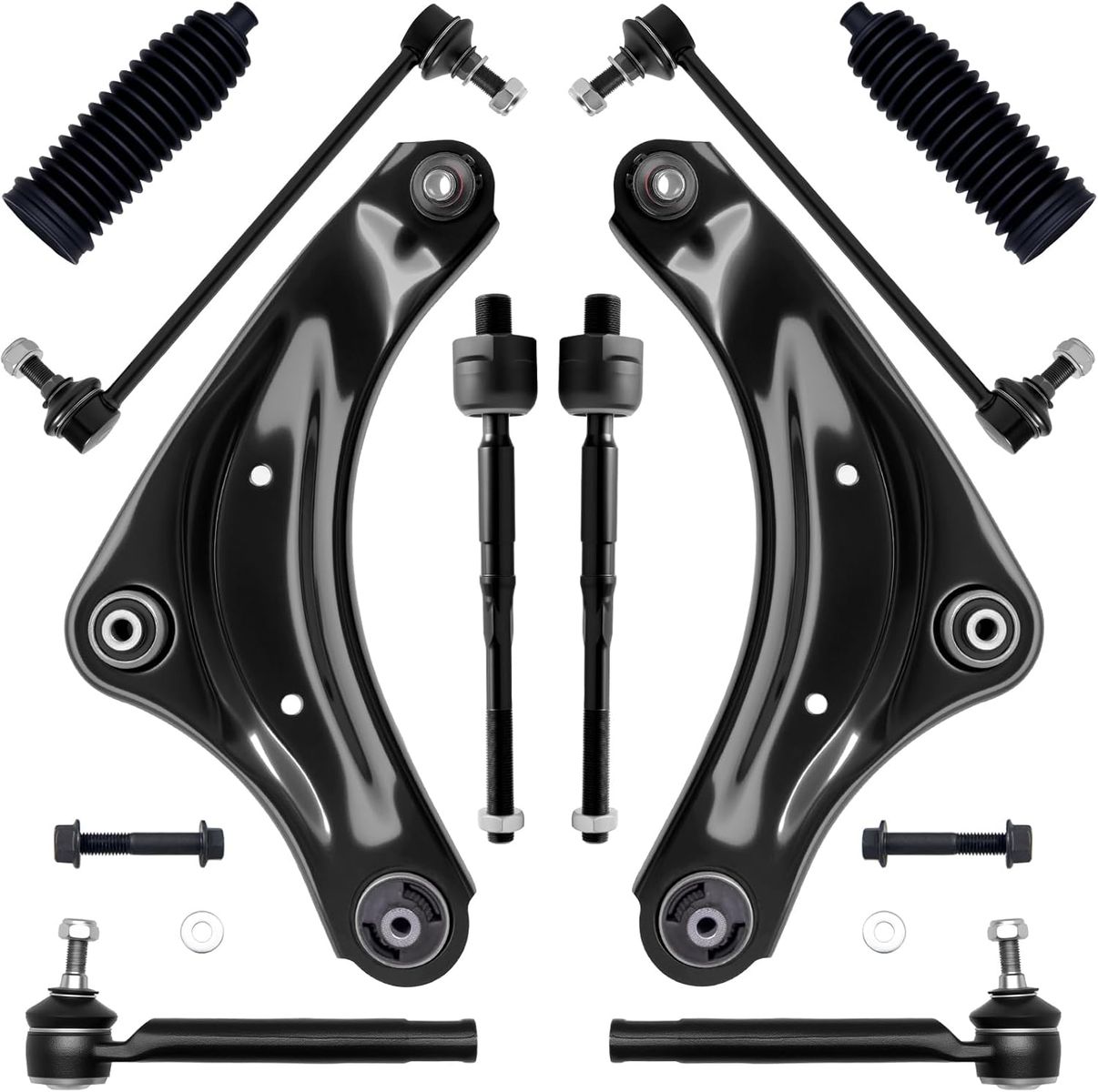 2011-2017 Nissan Juke 2011-2013 Leaf - 10Pc Front End Suspension Kit