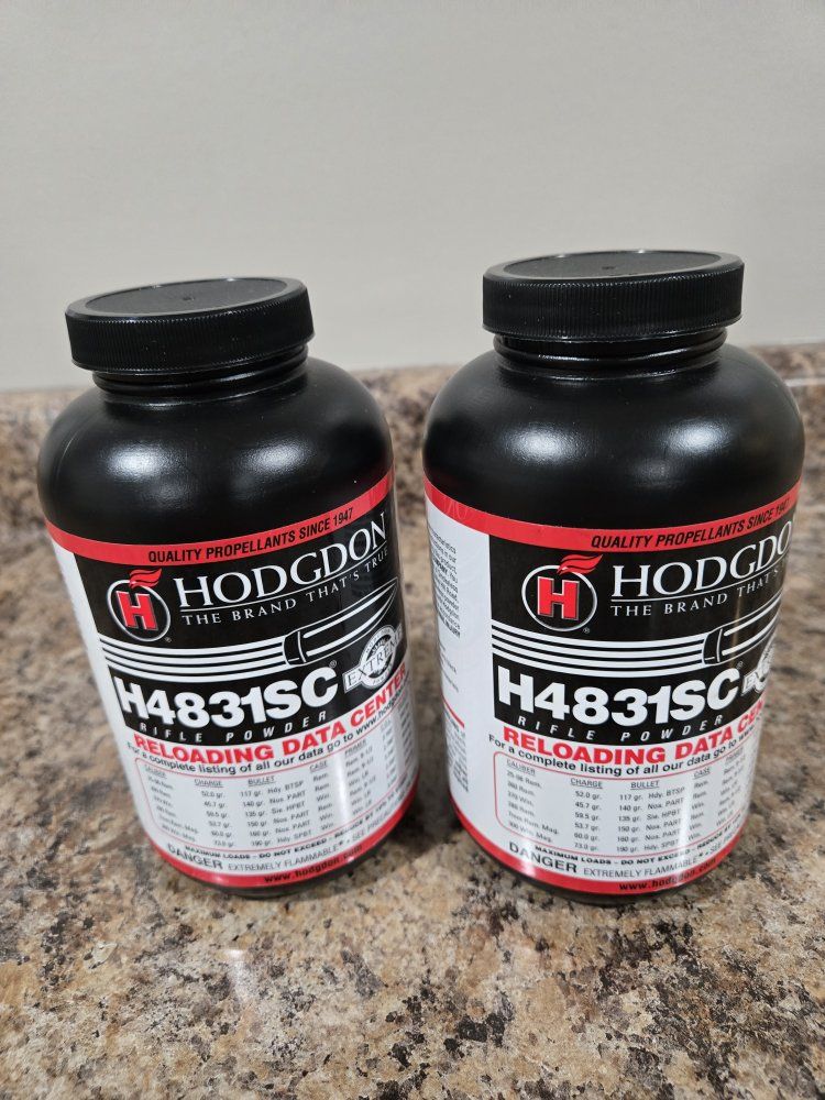 2 bottles of H4831sc powder