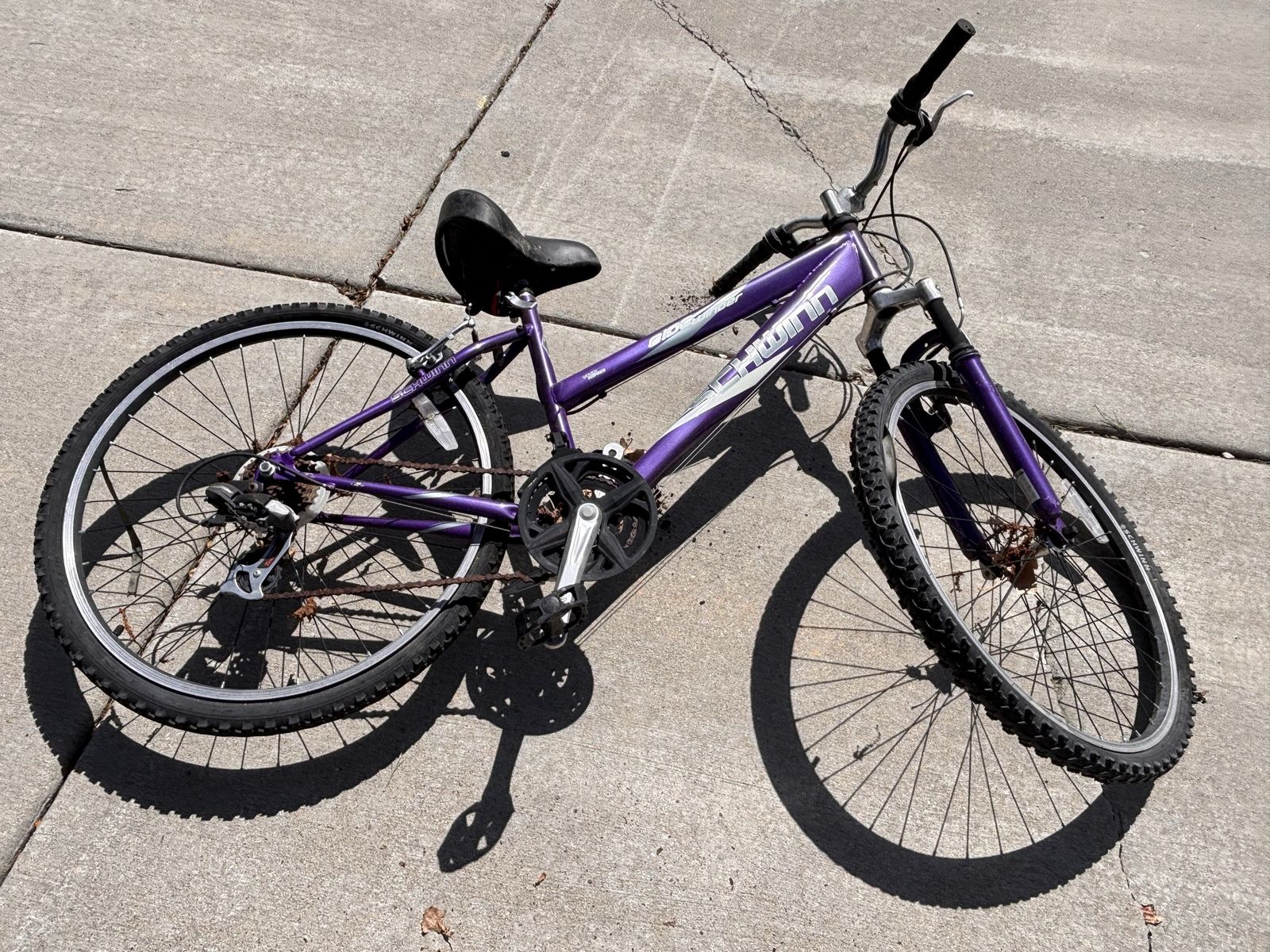 Schwinn Sidewinder Mountain Bike Purple
