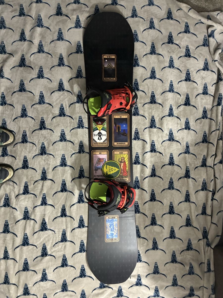 Rome SDS Gang Plank 149cm Snowboard + Rome 390 Boss Bindings
