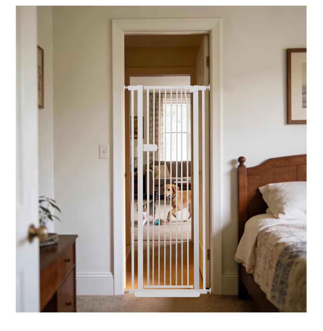 NEW Lumizone Extra Tall Cat Gate 61.02" H