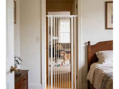 NEW Lumizone Extra Tall Cat Gate 61.02" H