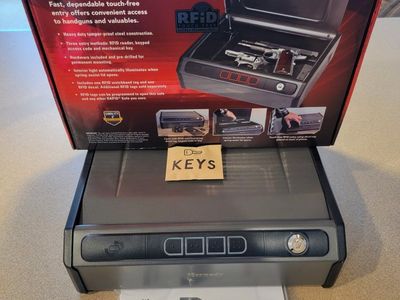 Hornady Security Rapid Safe Keypad Vault - RFID, Keypad, Mechanical Key Entry, Steel Construction