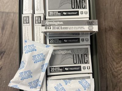 500 Rounds Remington Subsonic .300 Blackout