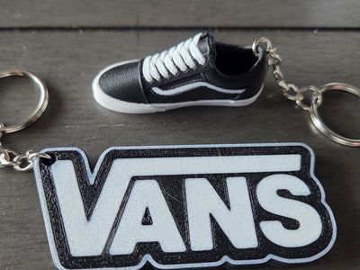 vans surf skate keychain combo off the wall