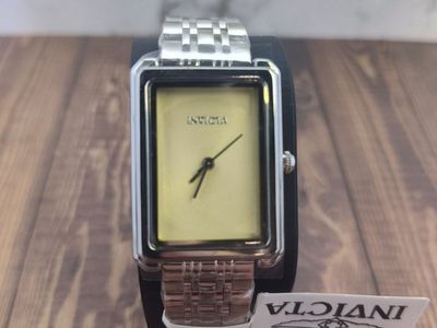 Invicta Wildflower Princess Women’s 26mm Quartz Steel Watch Gold Dial (69332)