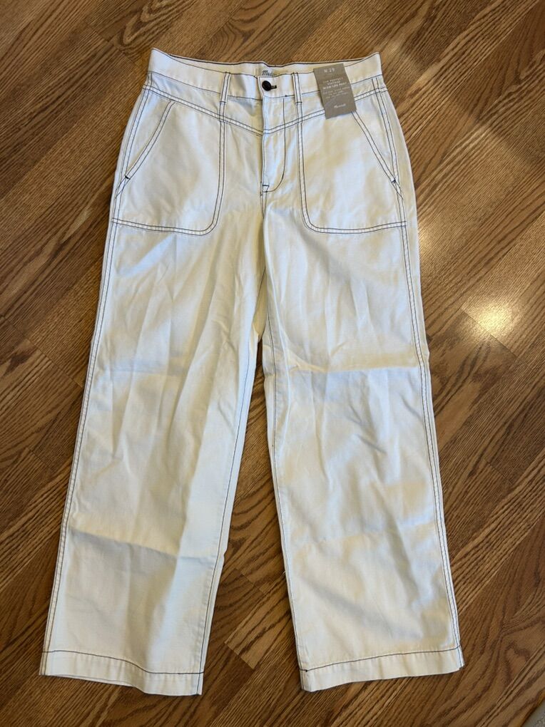 NWT Madewell Perfect Vintage Wide Leg Pant 29